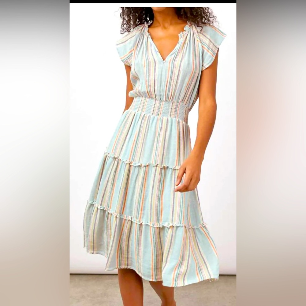 Rails Amellia dress in Sag Harbor Stripe size Large